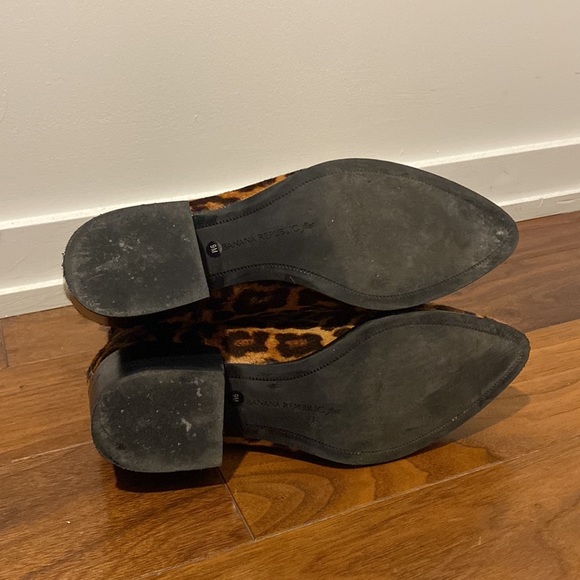 Banana Republic Leopard Boots Womens 9 - Picture 4 of 4